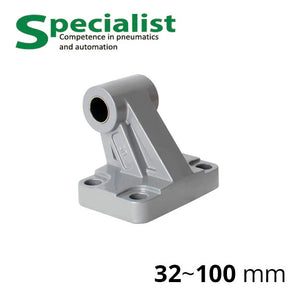 Шарнирный крепеж под углом 90° типа SC-6431-CR для пневмоцилиндров ISO 15552