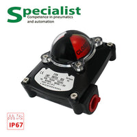 Блок концевых выключателей для пневмопривода серия SCBF-FIDA-ITS-100