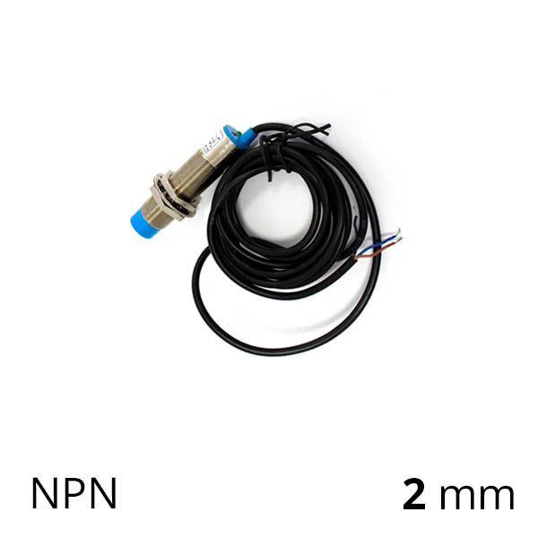 Индуктивный датчик приближения 2 мм, 3-проводной NPN