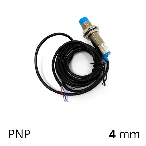 Індуктивний датчик PNP NO, M12, 4 мм, IP66