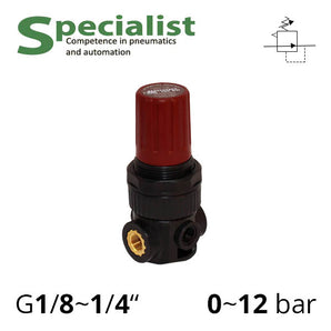 SSA-MR-039-R-FA-RM - серія мінірегулятор тиску з підвищеною точністю регулювання AirComp