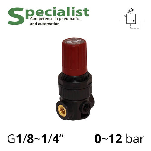 SSA-MR-039-R-FA-RM - серія мінірегулятор тиску з підвищеною точністю регулювання AirComp