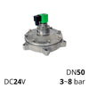 Фото Імпульсний клапан фланцевий ДУ50 для струшування рукавних фільтрів SV-RMDF-ES-22NC-50