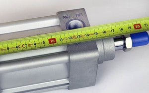 Как мерить размеры пневмоцилиндра штангенциркулем