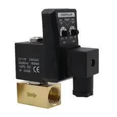 Клапан з електронним таймером SV-FD-ES-22NC ДУ 1,9~4,5 мм різьба G1/4~1/2"