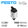 Фото Отсечный клапан Festo MS6-EE-1/2-10V24 с резьбой G1/2″