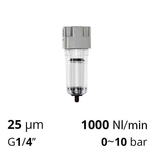 Фильтр пневматический 1/4 дюйма SA-F20-08