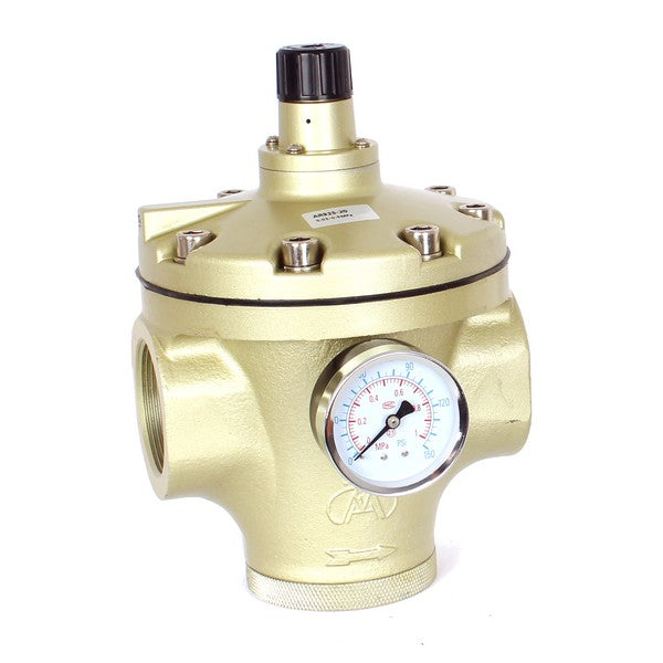 Регулятор тиску повітря з манометром 1-1/2", 12 бар, 16000 л/хв (SA-RHF-40)