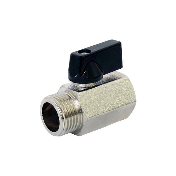 Кран кульовий 1/2″ вн. - зовн. різьбовий бронзовий (SCBV-Q201-16FB-15-SF)