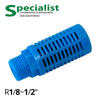 Фото SF-PSL - Пневмоглушитель наружная резьба R1/8~1/2" пластиковый