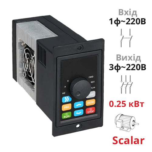 Основні функції частотника на двигун