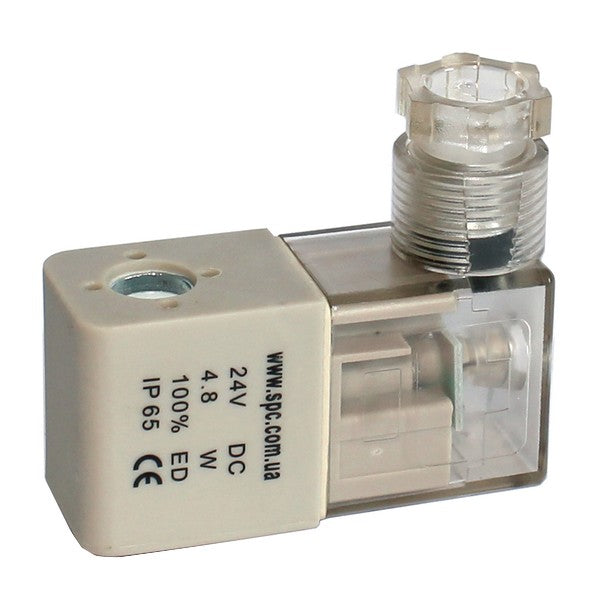 Електромагнітна котушка 220в, 24в, 12в IP65 серії SV-COIL для пневморозподільників