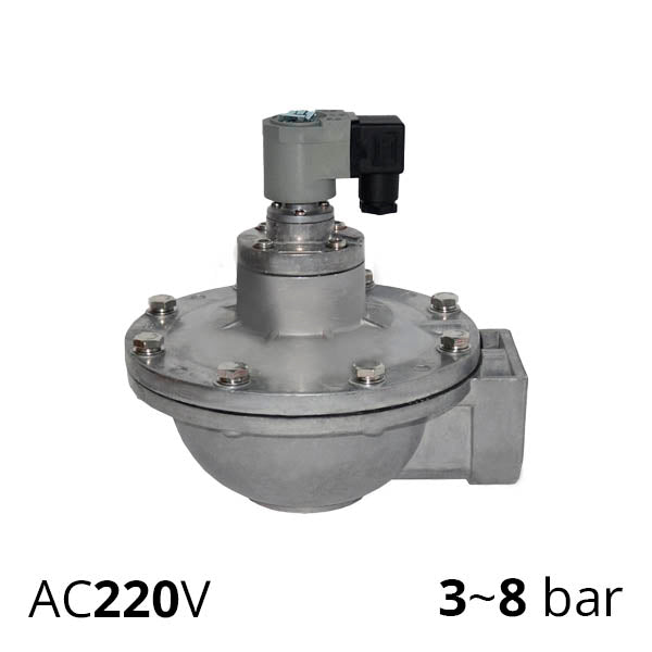 Імпульсний клапан соленоїдний 2″ для струшування фільтрів SV-RMZ-ES-22NC-50