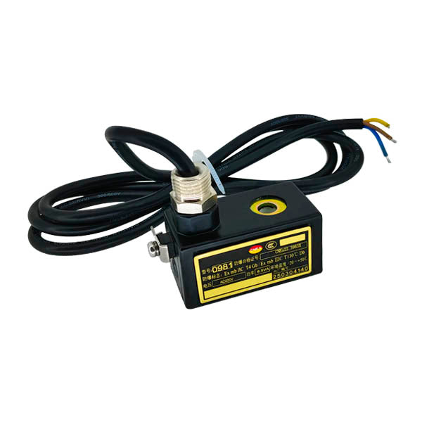 Вибухозахищені електромагнітні котушки 220в, 110в, 24в для клапанів