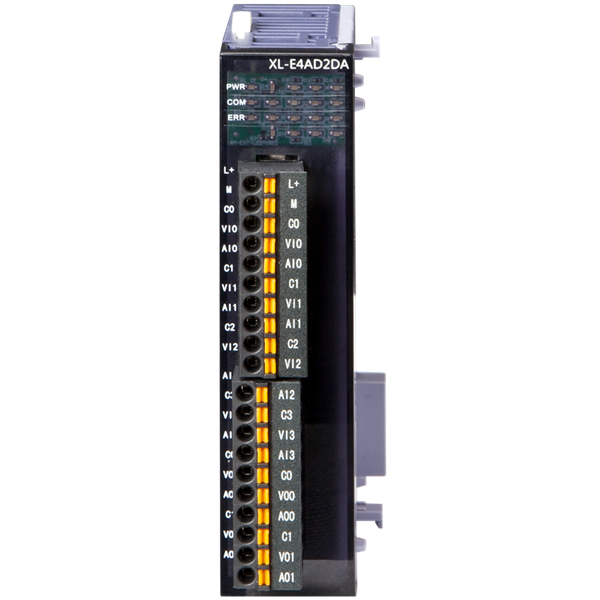 Аналоговые модули расширения для контроллеров Xinje серии SPLC-XL-E4DA (правые)