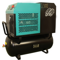 Screw Compressors with Receiver