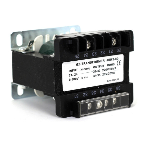Step-down transformer 380 to 220 Volt 100VA + 20 V (SCC-ZA-30/40-TSR)