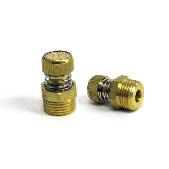SF-BESLD series bronze pneumatic silencer with adjustable choke