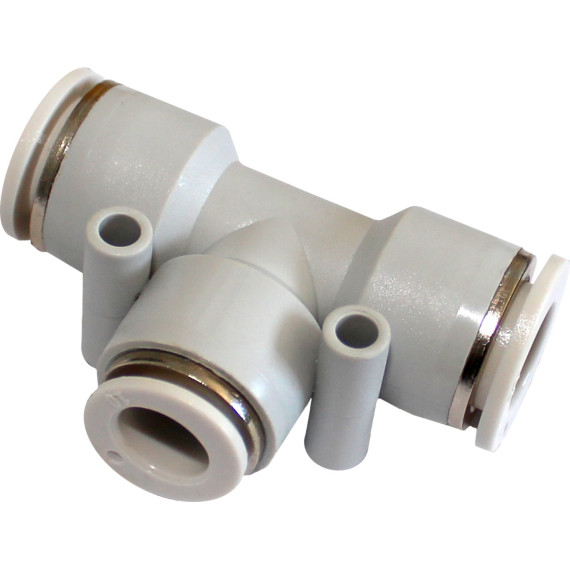 SF-EPE series plastic collet fitting tee T-shaped