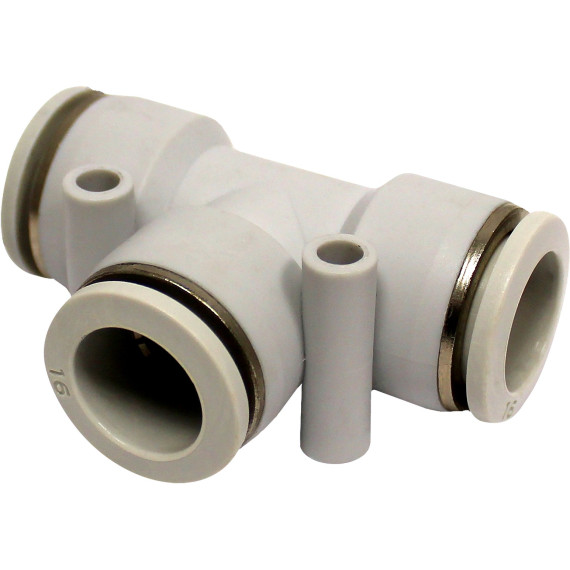 SF-EPE series plastic collet fitting tee T-shaped