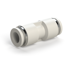 Plastic collet fitting of the SF-EPU series straight through (lifeguard)