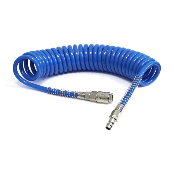 Spiral hose 12x8 mm 10 m polyurethane pneumatic (SF-EUC-F-12/8-10-B)