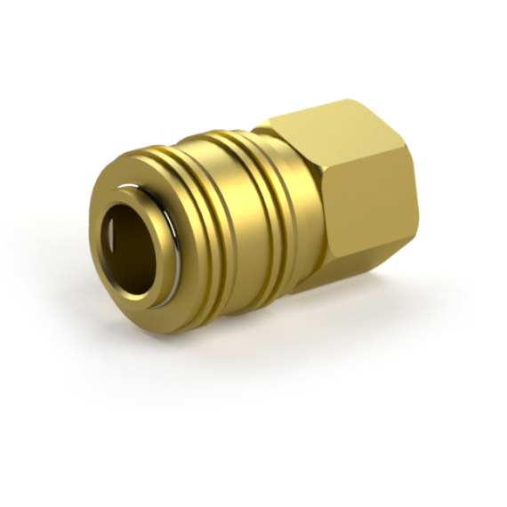 Coupling ″mother″ series SF-KF-F with internal thread