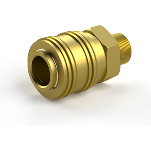 Coupling ″mother″ series SF-KM-F with external thread