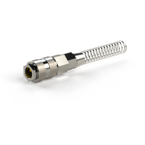 Coupling ″mother″ of the SF-KS-F series with a protective spring