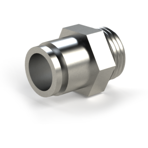 Bronze fitting SF-MPC series straight collet connector with external thread