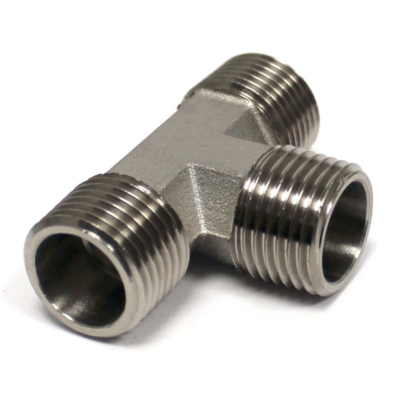 Transition tee SF-Z2080 made of bronze, with external thread