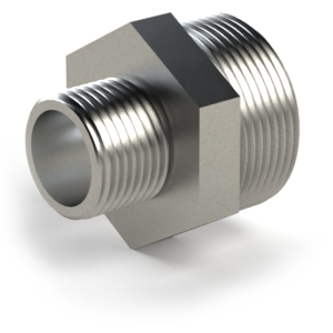 SF-Z2510 series bronze fitting straight nipple adapter multi-pass with external thread