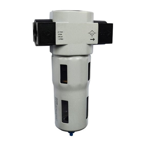 Compressed air filter 1/4~1″, 25 μm, 10 bar, up to 11500 l/min (SA-FN)