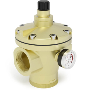 Air pressure regulator with gauge 1-1/2″, 12 bar, 16000 l/min (SA-RHF-40)