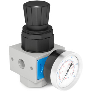 Air pressure regulator with manometer 1/4″~1/2″, 10 bar, up to 8100 l/min (SA-RU series)