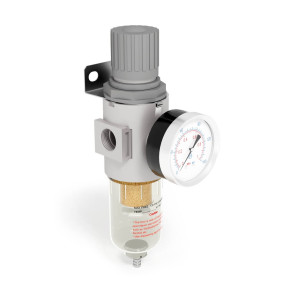 Air filter regulator 1/4″ SA-WM10-08 with pressure gauge and bracket
