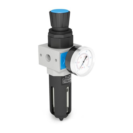 Air filter regulators 1850-8100 l/min, 1/4″~1″, 25 µm (SA-WU) with pressure gauge