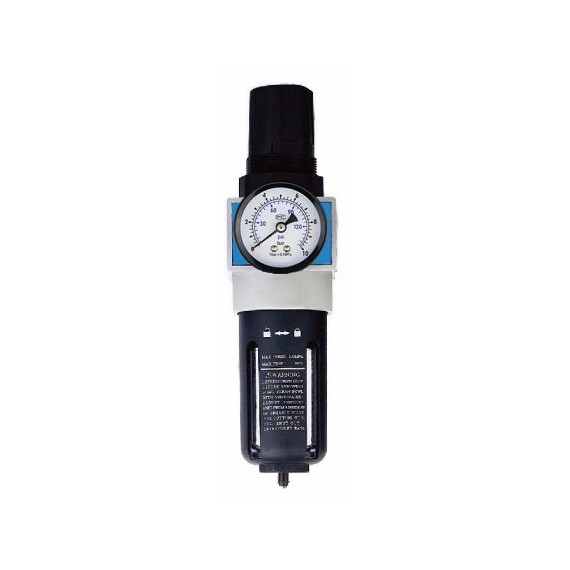 Air filter regulators 1850-8100 l/min, 1/4″~1″, 25 µm (SA-WU) with pressure gauge