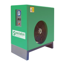 Refrigerated air dryers after compressor