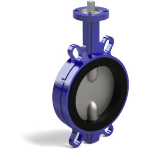 Disc rotary valve DU 100 stainless inter-flange collapsible series SCBF-D674