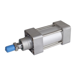 Pneumatic cylinders of the SC-DNG series according to the ISO15552 (ISO6431) standard with a round sleeve and a piston diameter of 32-100 mm