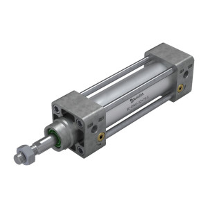 Pneumatic cylinders of the SC-DNG series according to the ISO 15552 (ISO 6431) standard with a round sleeve and a piston diameter of 125-320 mm