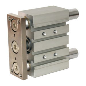 Pneumatic cylinder with built-in guides SC-EM