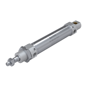 Pneumatic cylinder of the SC-MA series according to the ISO6432 standard
