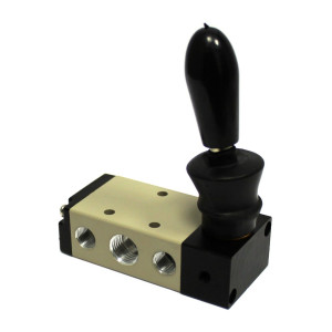 Pneumatic distributor 5/2 with side toggle of the C, D and E series