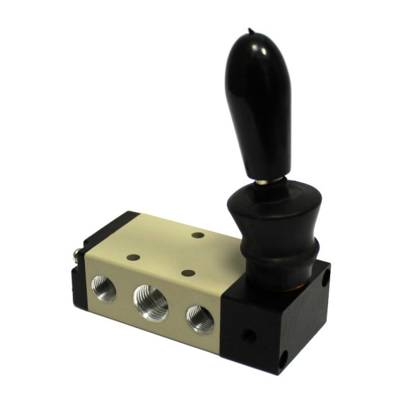 Pneumatic distributor 5/2 with side toggle of the C, D and E series