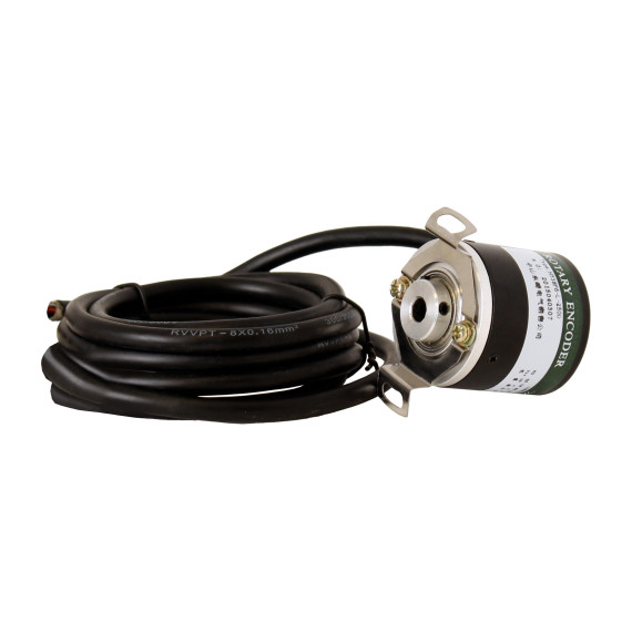 Optical incremental encoder with hollow shaft SPLC-SEN-HY-38P6-E4AR-100