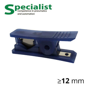 Pneumatic tube cutter