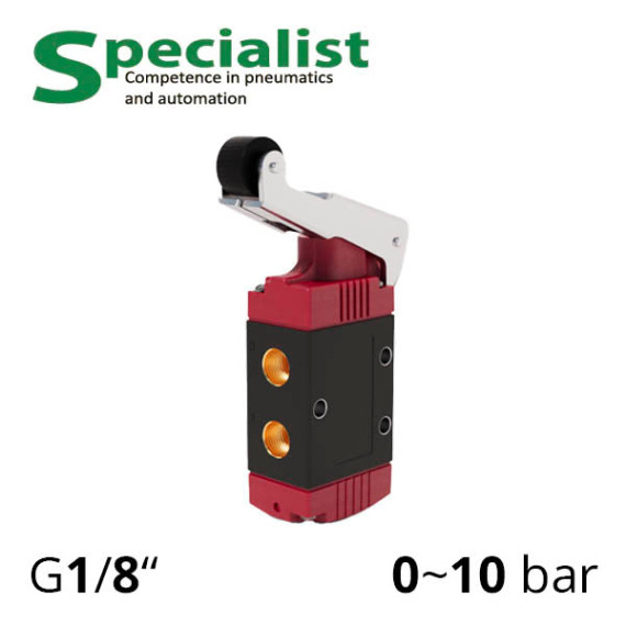Micro pneumatic distributors 3/2 series 120 Aircomp without fixation