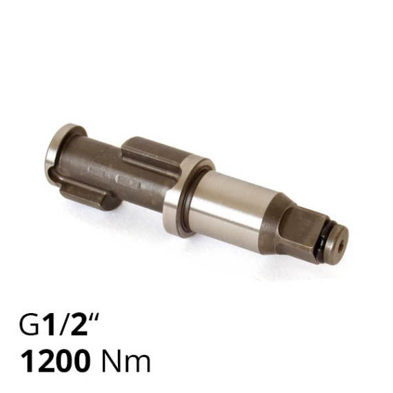 Shaft for pneumatic wrench 1/2 inch, 1200 Nm